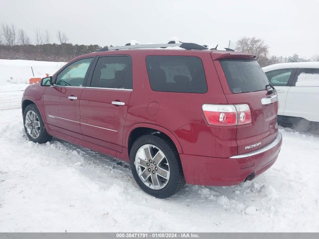 38471791 :رقم المزاد ، 1GKKVTED5BJ319614 vin ، 2011 Gmc Acadia Denali مزاد بيع