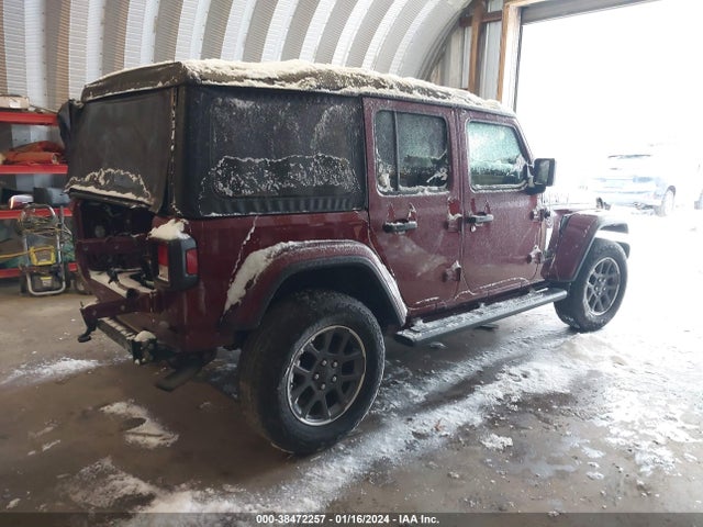1C4HJXDN5MW557973 Jeep Wrangler Unlimited 80th Anniversary 4x4