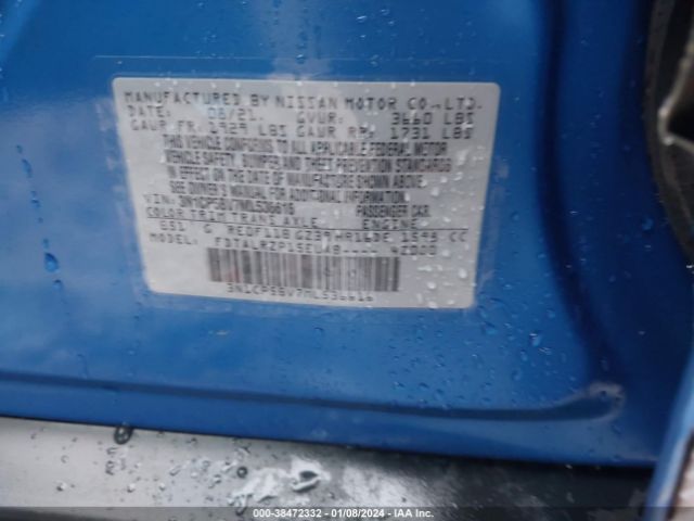 3N1CP5BV7ML536616 Nissan Kicks S Xtronic Cvt