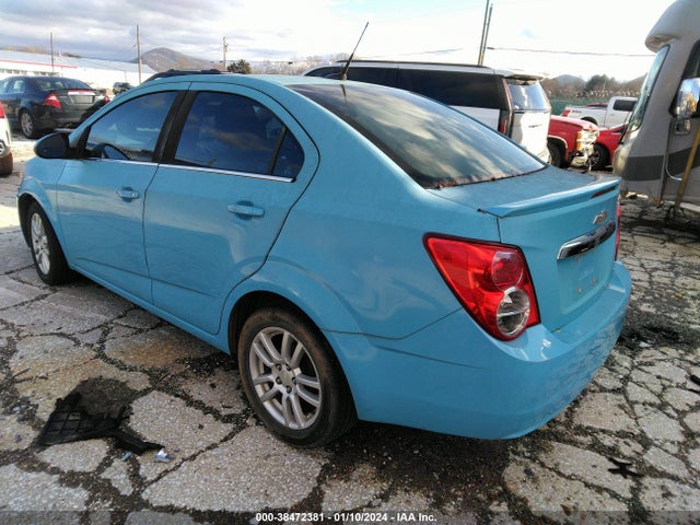Chevrolet Sonic Lt Auto 2014 1G1JC5SH9E4151360 Image 3