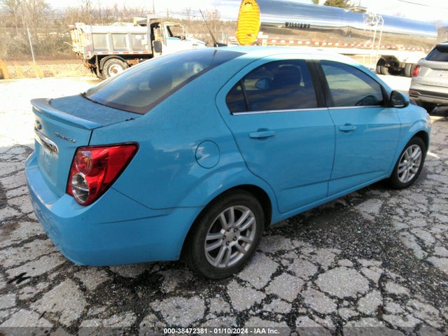 Chevrolet Sonic Lt Auto 2014 1G1JC5SH9E4151360 Image 4