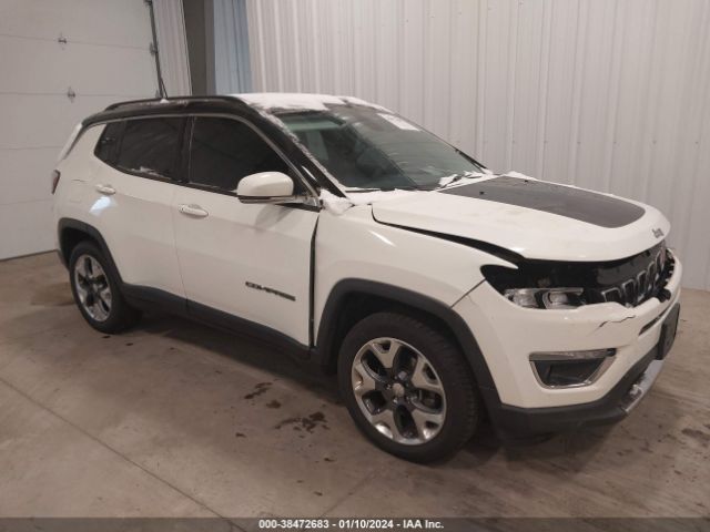 Auction sale of the 2018 Jeep Compass Limited Fwd, vin: 3C4NJCCB0JT253373, lot number: 38472683