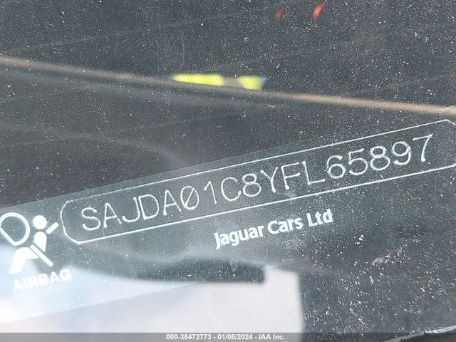 2000 JAGUAR S-TYPE SAJDA01C8YFL65897 Photo 8