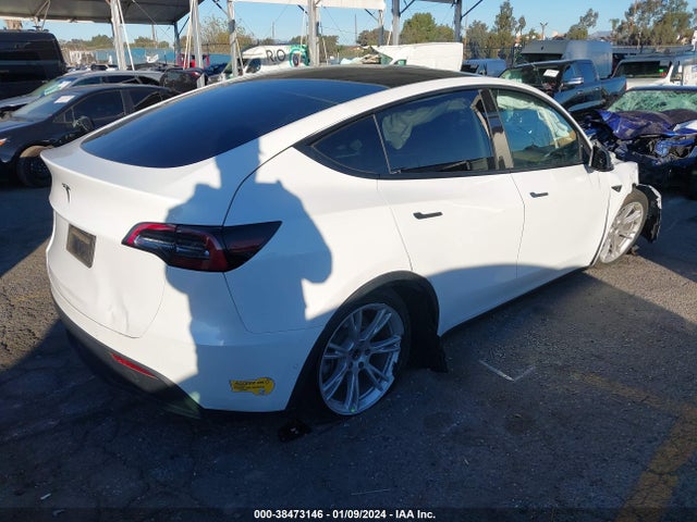 2021 TESLA MODEL Y STANDARD RANGE REAR-WHEEL DRIVE VIN: 5YJYGDED9MF173489