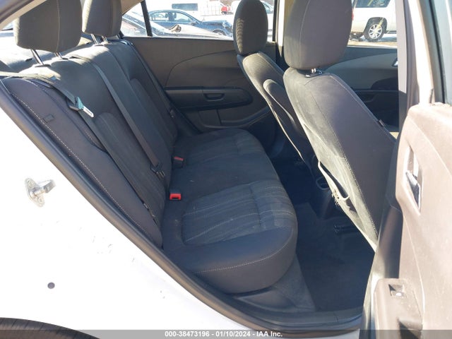 Chevrolet Sonic Lt Auto 2014 1G1JC5SH5E4194822 Image 8
