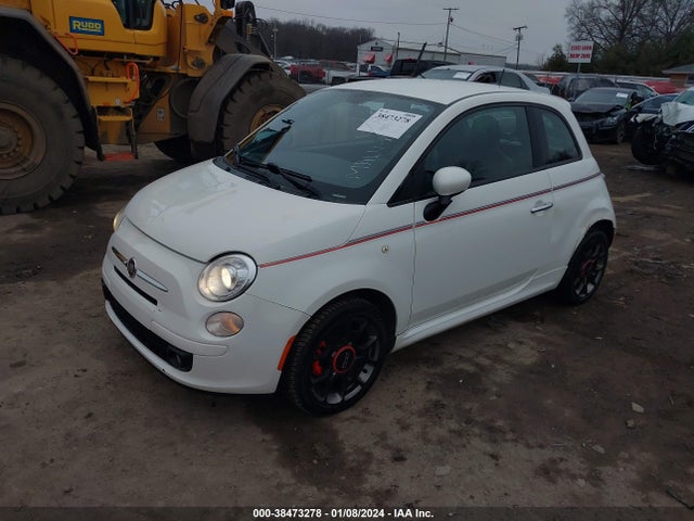 2013 FIAT 500 3C3CFFBR9DT618599 Photo 1