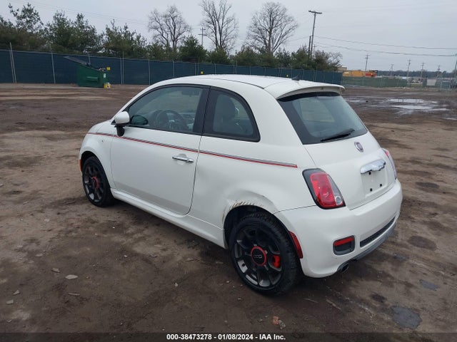 2013 FIAT 500 3C3CFFBR9DT618599 Photo 2