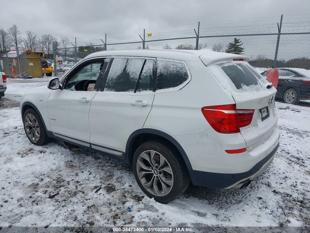BMW X3 Xdrive28i 2016 5UXWX9C52G0D73912 Image 3