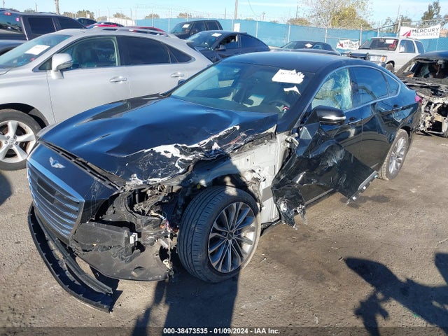 Genesis G80 3.8 2017 KMHGN4JE0HU180923 Image 2