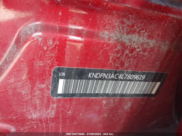 KNDPN3AC4L7809619 KIA Sportage Ex