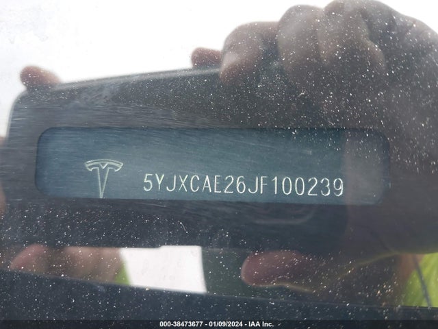 5YJXCAE26JF100239 Tesla Model X 100d/75d/p100d