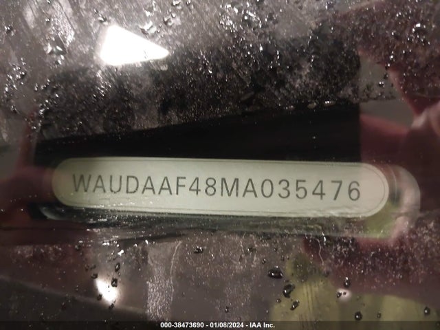 WAUDAAF48MA035476 Audi A4 Premium 45 Tfsi S Line Quattro S Tronic