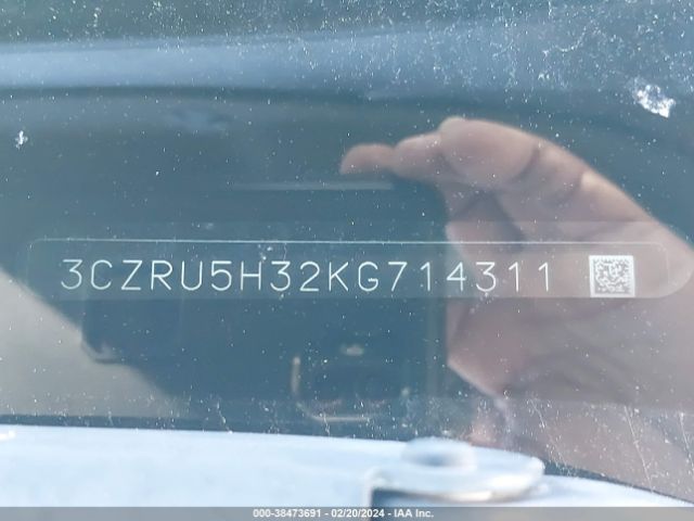 3CZRU5H32KG714311 Honda HR-V LX