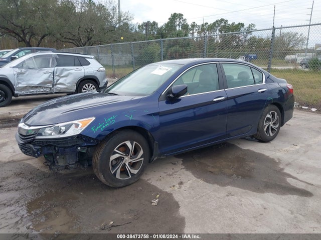 2016 HONDA ACCORD LX VIN: 1HGCR2F3XGA239643