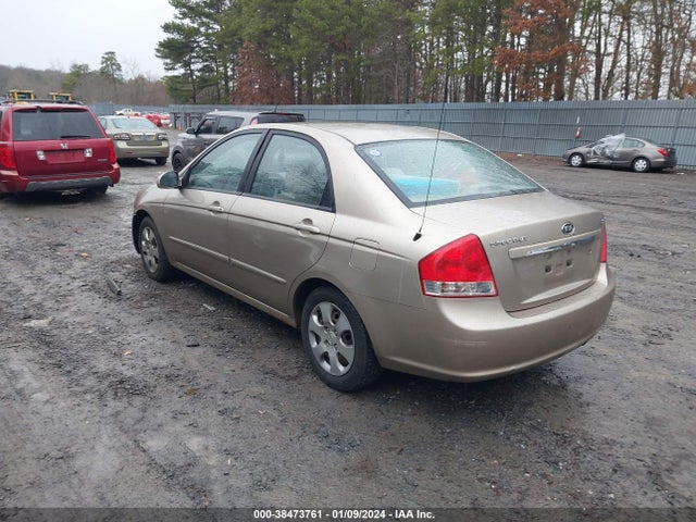 2009 KIA SPECTRA EX VIN: KNAFE222095587741
