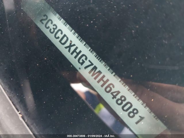 2C3CDXHG7MH648081 Dodge Charger Gt Rwd