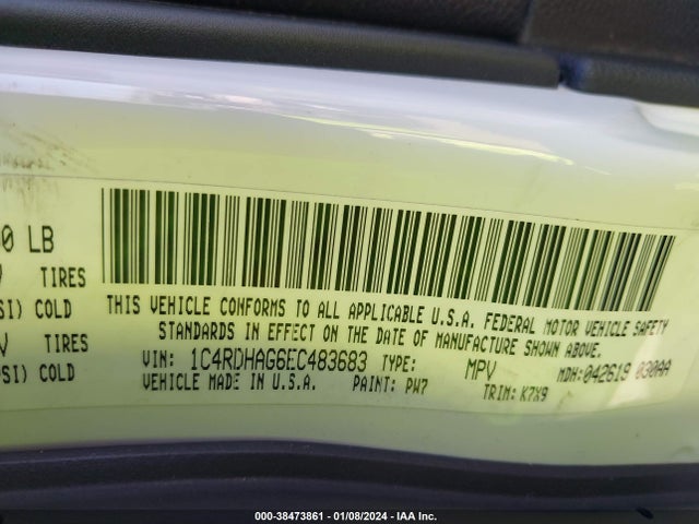 Dodge Durango Sxt 2014 1C4RDHAG6EC483683 Image 9