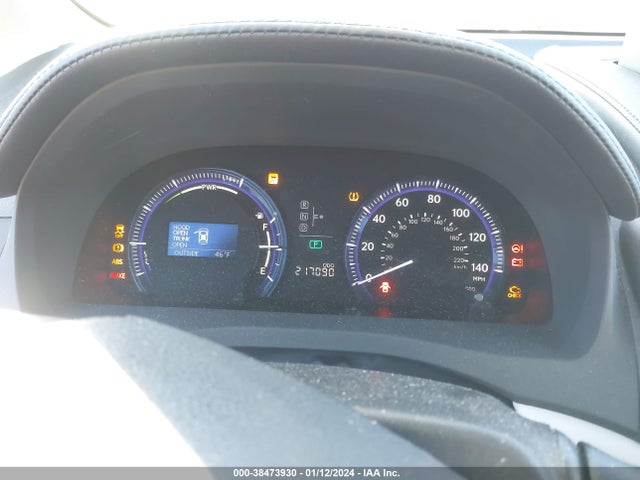2010 LEXUS HS 250H PREMIUM VIN: JTHBB1BA1A2011074