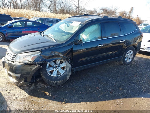 Chevrolet Traverse 1lt 2014 1GNKVGKDXEJ369640 Image 2