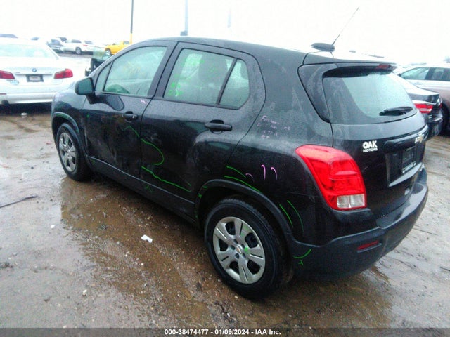 Chevrolet Trax 1ls 2015 KL7CJKSB6FB112638 Image 3
