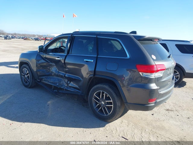 2017 JEEP GRAND CHEROKEE LIMITED 4X2 VIN: 1C4RJEBG2HC888451