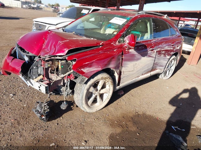 2010 LEXUS RX 350 VIN: 2T2BK1BA6AC070572