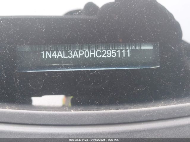 1N4AL3AP0HC295111 Nissan Altima 2.5 Sr