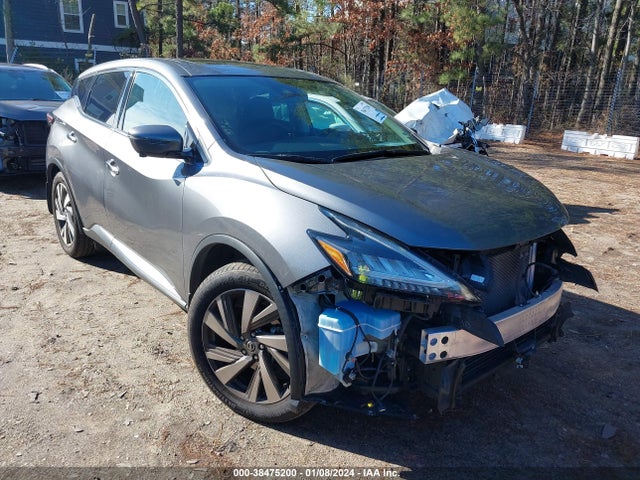 2021 NISSAN MURANO SL INTELLIGENT AWD VIN: 5N1AZ2CS7MC127735