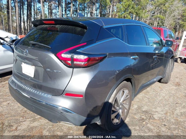 2021 NISSAN MURANO SL INTELLIGENT AWD VIN: 5N1AZ2CS7MC127735