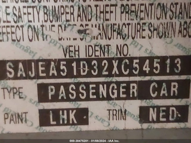 2002 JAGUAR X-TYPE SAJEA51D32XC54513 Photo 8