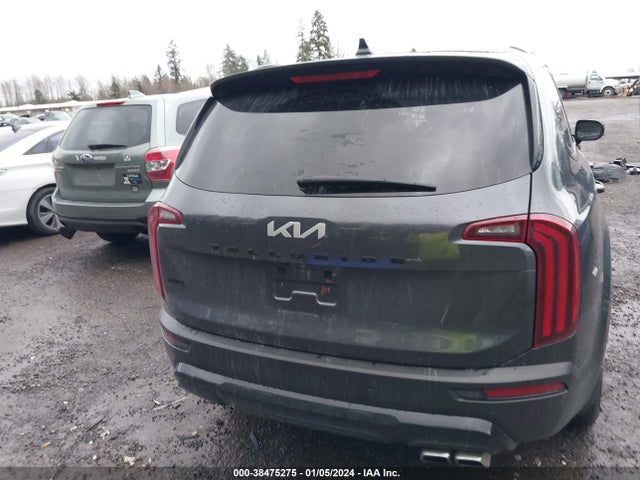 2022 KIA TELLURIDE EX VIN: 5XYP3DHC7NG242278