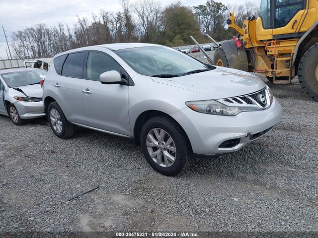 2014 NISSAN MURANO S VIN: JN8AZ1MU2EW411468