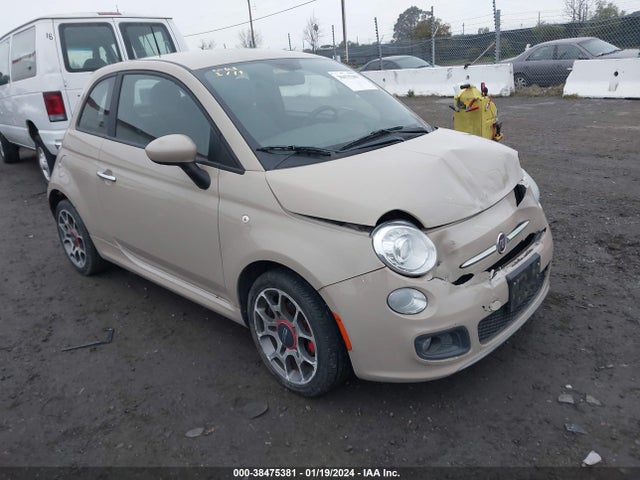 2012 FIAT 500 3C3CFFBR8CT332385 Photo 0
