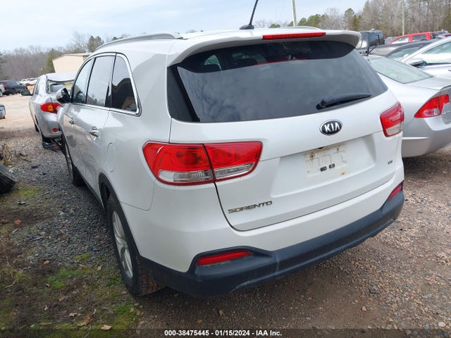 2016 KIA SORENTO 3.3L LX VIN: 5XYPGDA52GG096942