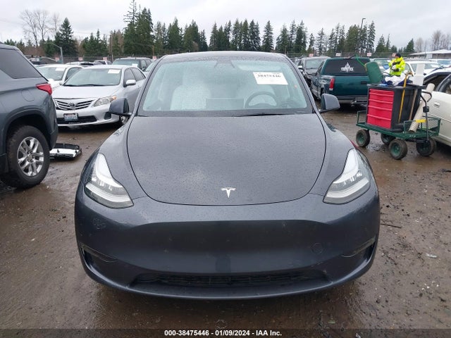 2021 TESLA MODEL Y LONG RANGE DUAL MOTOR ALL-WHEEL DRIVE VIN: 5YJYGAEE8MF299656