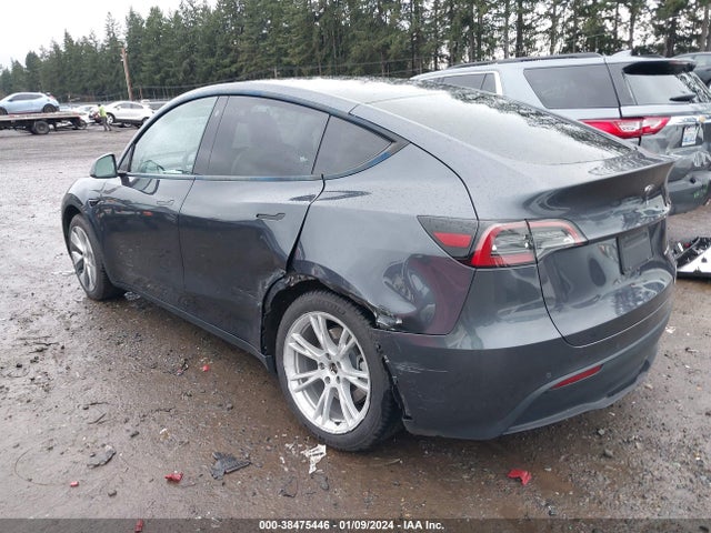 2021 TESLA MODEL Y LONG RANGE DUAL MOTOR ALL-WHEEL DRIVE VIN: 5YJYGAEE8MF299656