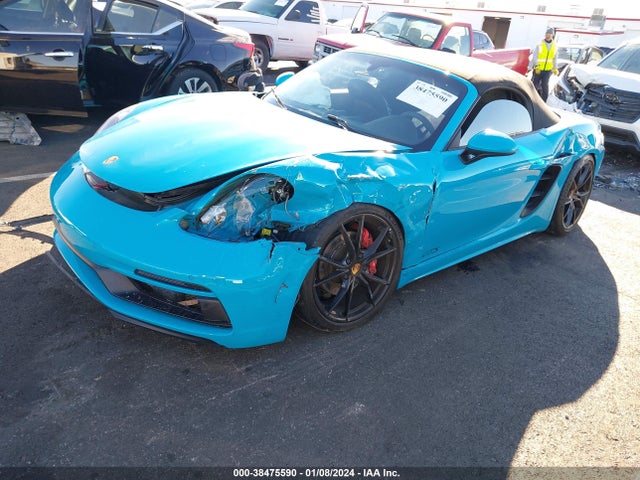 2018 PORSCHE 718 BOXSTER WP0CB2A84JS228869 Photo 1