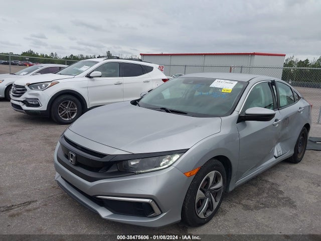 Honda Civic Lx 2019 19XFC2F62KE043001 Image 2