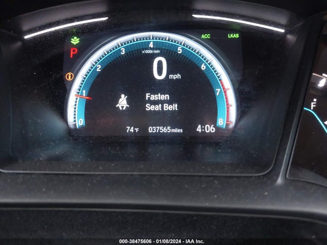 Honda Civic Lx 2019 19XFC2F62KE043001 Image 7