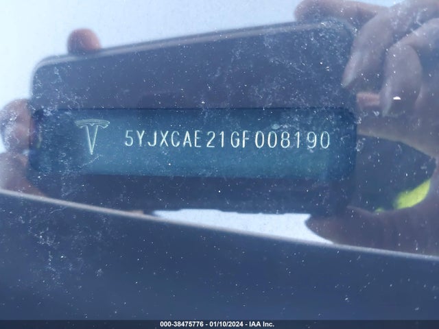 Tesla Model X 60d/70d/75d/90d 2016 5YJXCAE21GF008190 Image 9