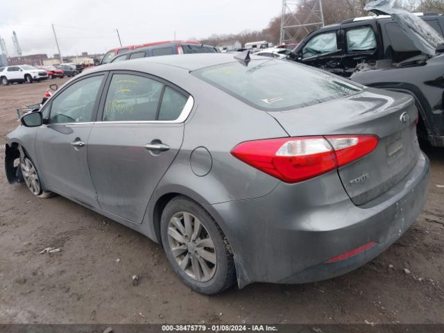KNAFX4A80F5373212 KIA FORTE EX