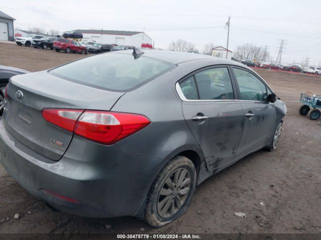 KNAFX4A80F5373212 KIA FORTE EX