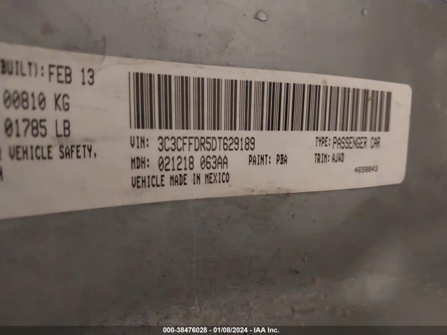 2013 FIAT 500C 3C3CFFDR5DT629189 Photo 8