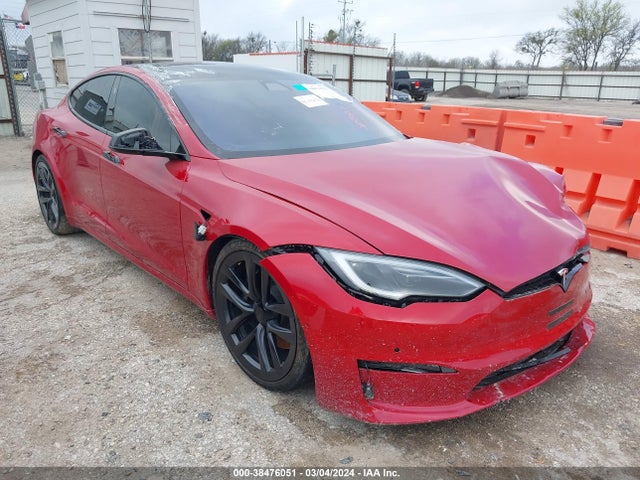 5YJSA1E69NF477320 Tesla Model S Plaid Tri Motor All-wheel Drive