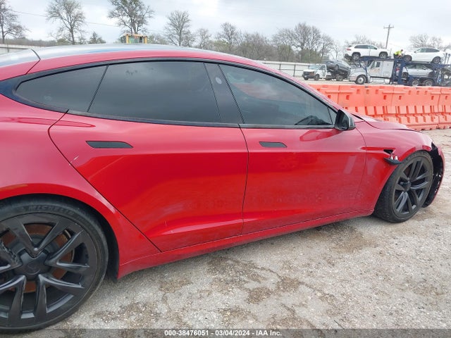 5YJSA1E69NF477320 Tesla Model S Plaid Tri Motor All-wheel Drive