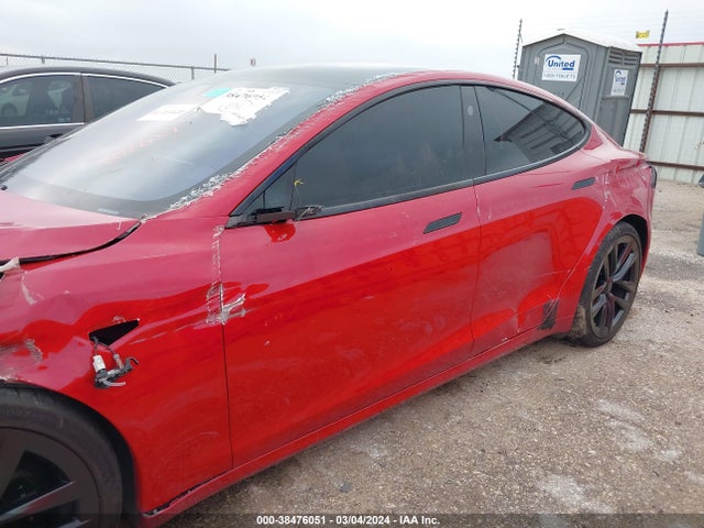 5YJSA1E69NF477320 Tesla Model S Plaid Tri Motor All-wheel Drive
