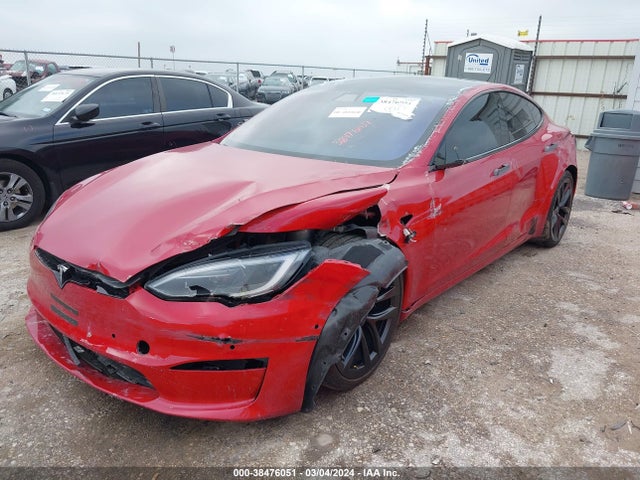 5YJSA1E69NF477320 Tesla Model S Plaid Tri Motor All-wheel Drive