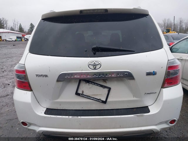 2008 TOYOTA HIGHLANDER HYBRID LIMITED VIN: JTEEW44A482024246