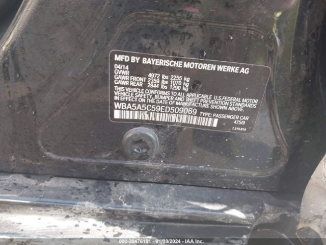 WBA5A5C59ED509069 BMW 528I