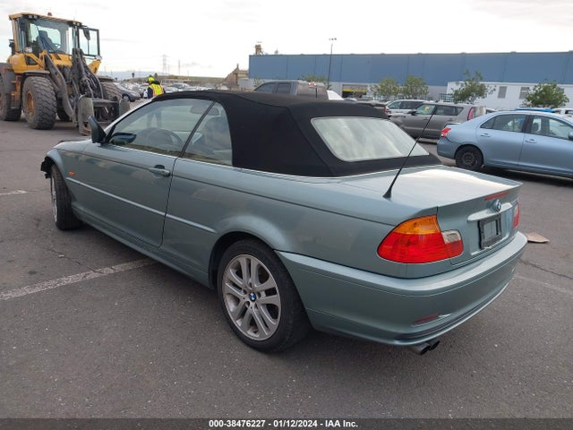 2003 BMW 330CI VIN: WBABS53443EV90075
